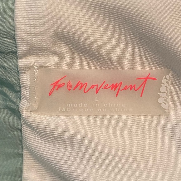 FP Movement by Free People Mint Floral Athletic Shorts - Picture 5 of 5